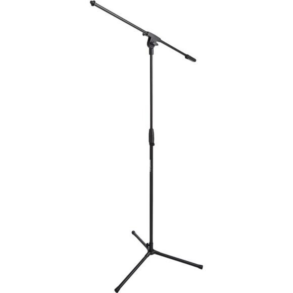 Adjustable Boom Height Microphone Stand with Tripod Base, Up to 85.75 Inches - Picture 1 of 8